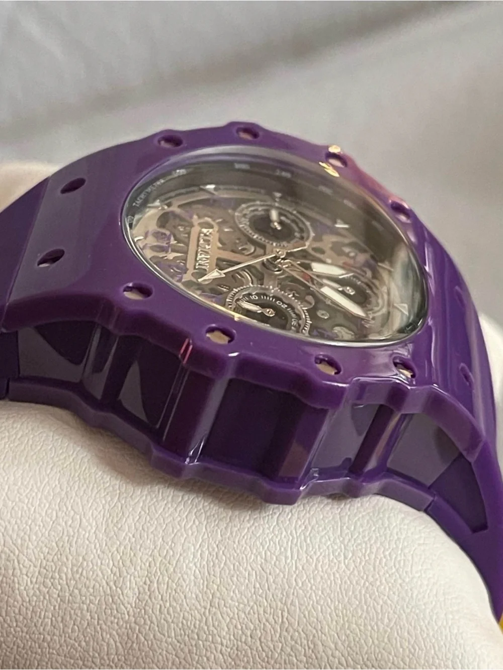 Invicta Racing Valyron Unisex Watch - 41mm, Purple (69625) new